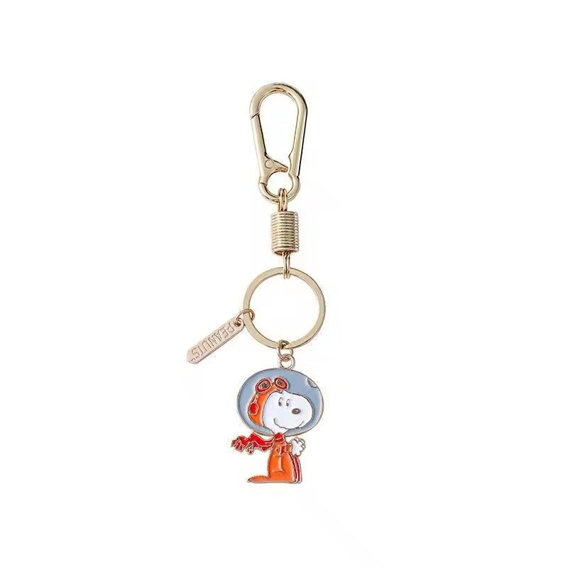 Snoopy Metal Keychain