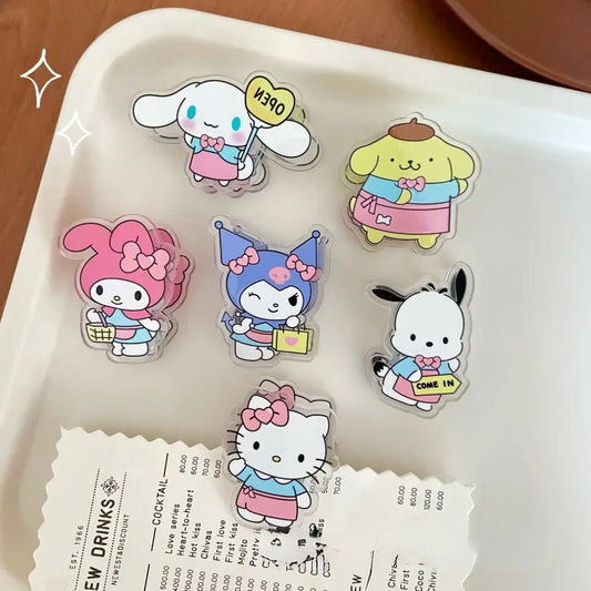 Sanrio Acrylic Sealing Clip