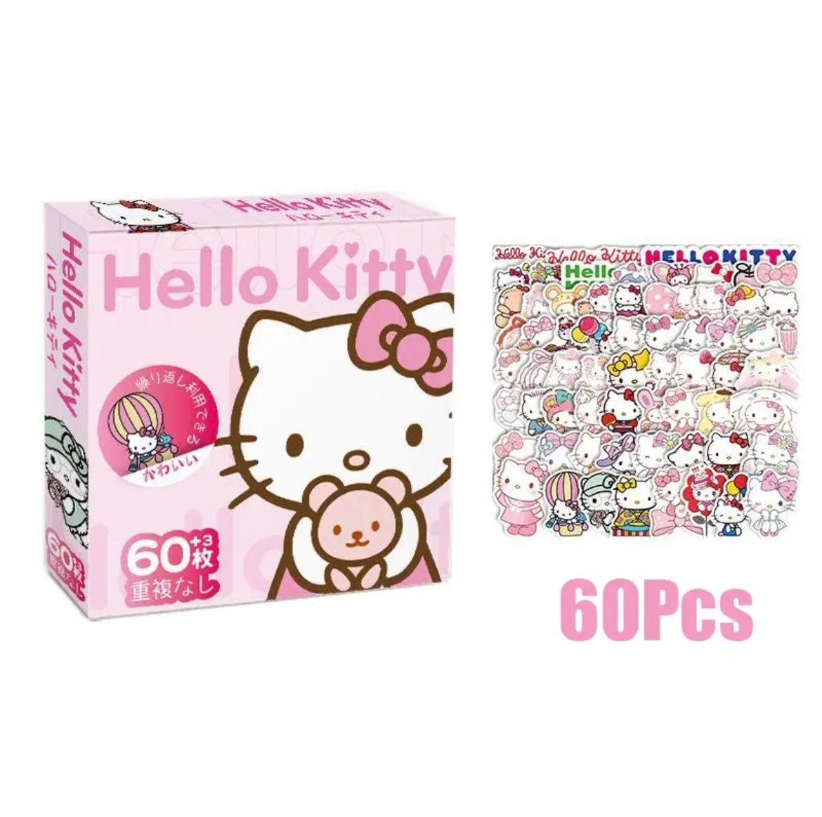 60pcs Sanrio Stickers