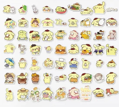 60pcs Sanrio Stickers