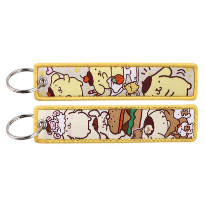 Sanrio Anime Key Tags Chain