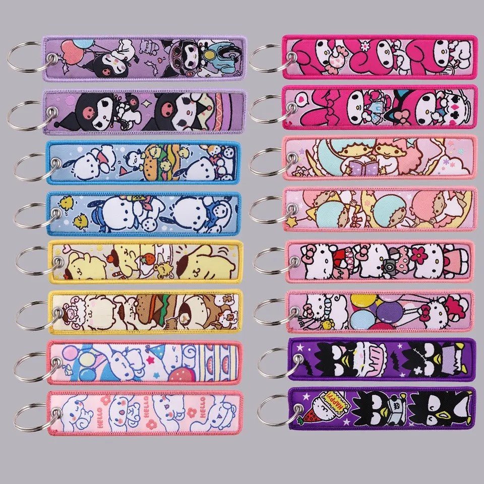 Sanrio Anime Key Tags Chain